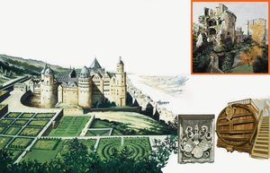 Deuxième vue : La forteresse sur la colline