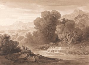 Archers traquant un cerf - John Martin
