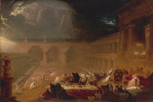 Le Festin de Balthazar - John Martin