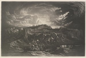 La chute des murs de Jéricho - John Martin