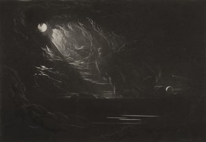 La création de la lumière, c.1827 - John Martin