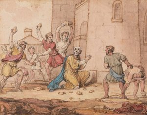 La lapidation de Saint Étienne