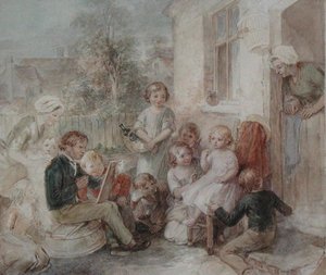 Le jeune artiste, vers 1820