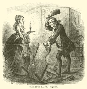 Illustration pour Un conte de deux villes de Charles Dickens