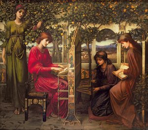 Sainte Cécile - John Melhuish Strudwick