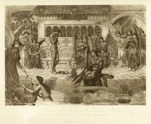 Les remparts de la maison de Dieu - John Melhuish Strudwick