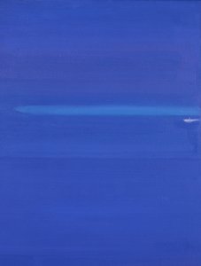 Outremer sur violet, 1999 - John Miller