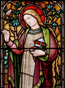 Edstaston, St Mary, Lavers & Barraud, John Millner Allen, Marie-Madeleine