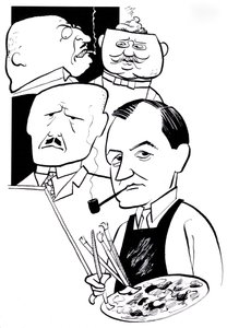 George Grosz, caricature