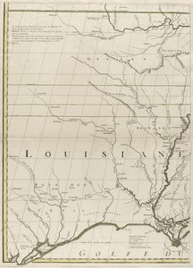 Carte des dominions britanniques et français en Amérique, 1756 - John Mitchell