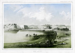 Fort Benton, Montana, USA, 1856 - John Mix Stanley