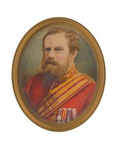 Lieutenant-général David Pott (1812-1881) en uniforme d