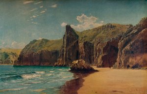 Falaises à Barlow, vers 1877