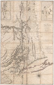 Carte de New York par Montresor - John Montresor