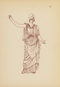 Costume féminin grec ancien - John Moyr Smith