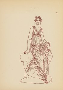 Costume féminin grec ancien - John Moyr Smith