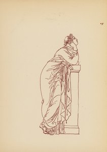 Costume féminin grec ancien - John Moyr Smith