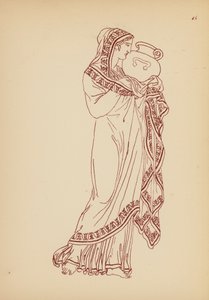 Costume féminin grec ancien - John Moyr Smith
