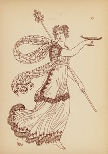 Costume féminin grec ancien - John Moyr Smith