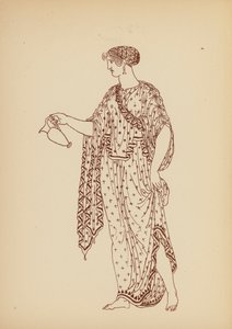 Costume féminin grec ancien - John Moyr Smith