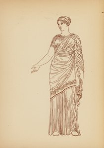 Costume féminin grec ancien - John Moyr Smith