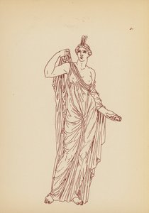 Costume féminin grec ancien - John Moyr Smith