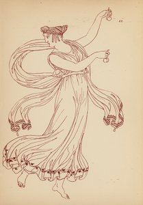 Costume féminin grec ancien - John Moyr Smith