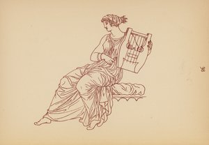 Costume féminin grec ancien - John Moyr Smith