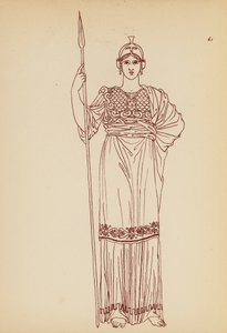 Costume féminin grec ancien - John Moyr Smith