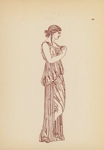Costume féminin grec ancien - John Moyr Smith
