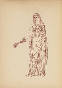 Costume féminin grec ancien - John Moyr Smith
