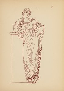 Costume féminin grec ancien - John Moyr Smith