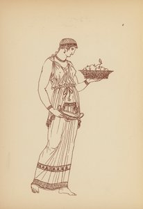 Costume féminin grec ancien - John Moyr Smith
