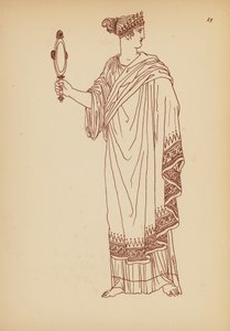 Costume féminin grec ancien - John Moyr Smith