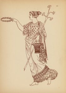 Costume féminin grec ancien - John Moyr Smith