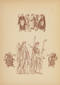 Costume féminin grec ancien - John Moyr Smith