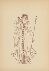 Costume féminin de la Grèce antique - John Moyr Smith