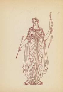 Costume féminin grec ancien - John Moyr Smith