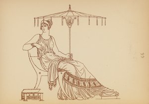 Costume féminin grec ancien - John Moyr Smith