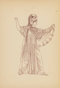 Costume féminin de la Grèce antique - John Moyr Smith