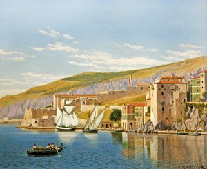 Vue de Villefranche-sur-Mer, France - John Mulcaster Carrick