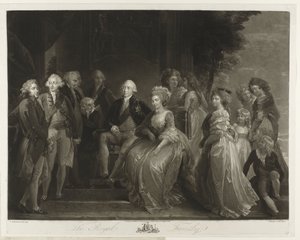 Portrait de la famille royale du Royaume-Uni