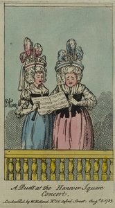 Un duo au concert de Hanover Square, 1788 - John Nixon