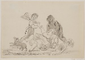 Un accident de rue, 1804 - John Nixon