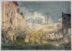 Foire de Bartholomew, West Smithfield, Londres - John Nixon