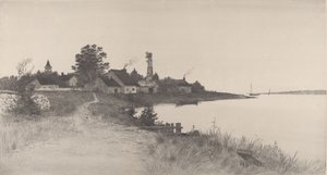 Scène côtière sans titre, 1891
