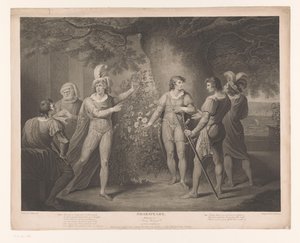 Richard Plantagenet et le comte de Somerset près des rosiers - John Ogborne (I)