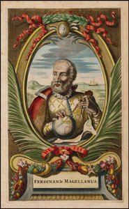 Portrait de Ferdinand Magellan, 1671 - John Ogilby