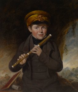 John Gurney Jr., le petit joueur de flûte - John Opie