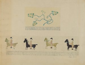 Broderie au crewel - John Oster